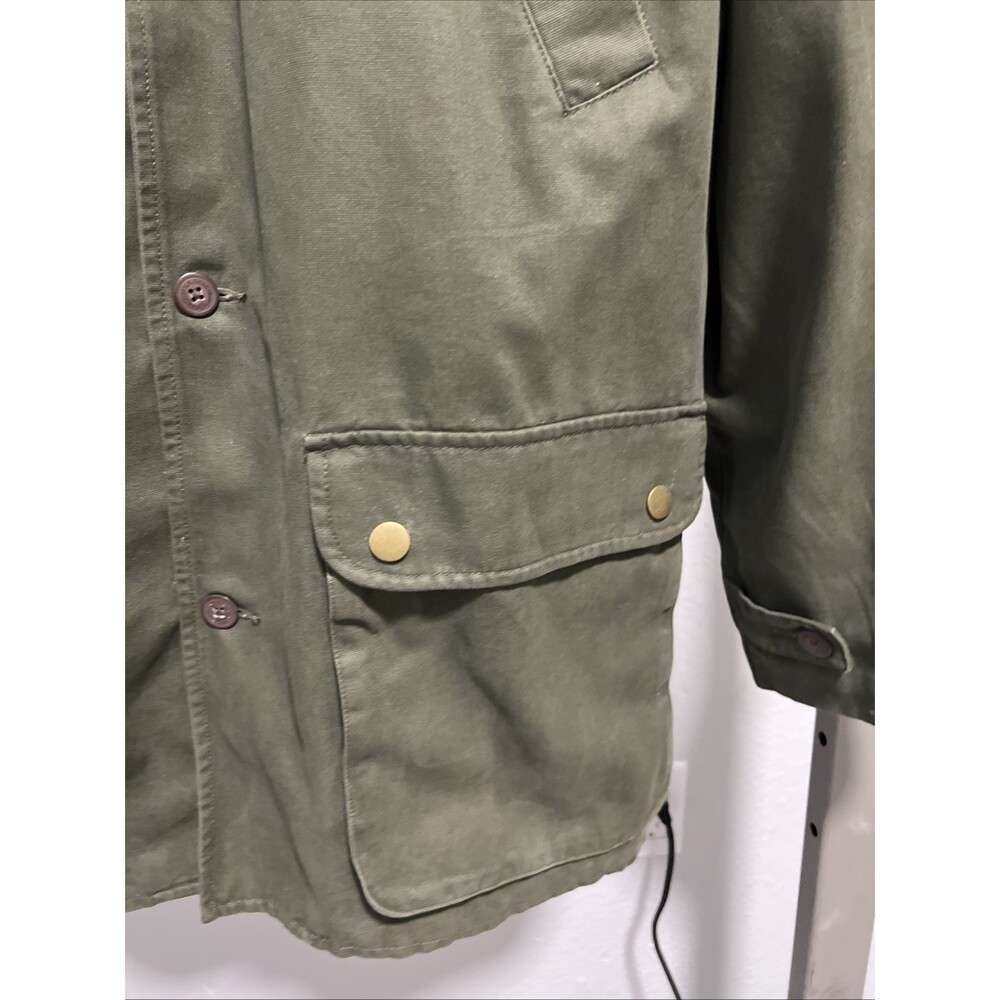 Duck Head Expedition Mens XXL Dark Green Jacket Plaid Lining Preppy - Picture 4 of 6